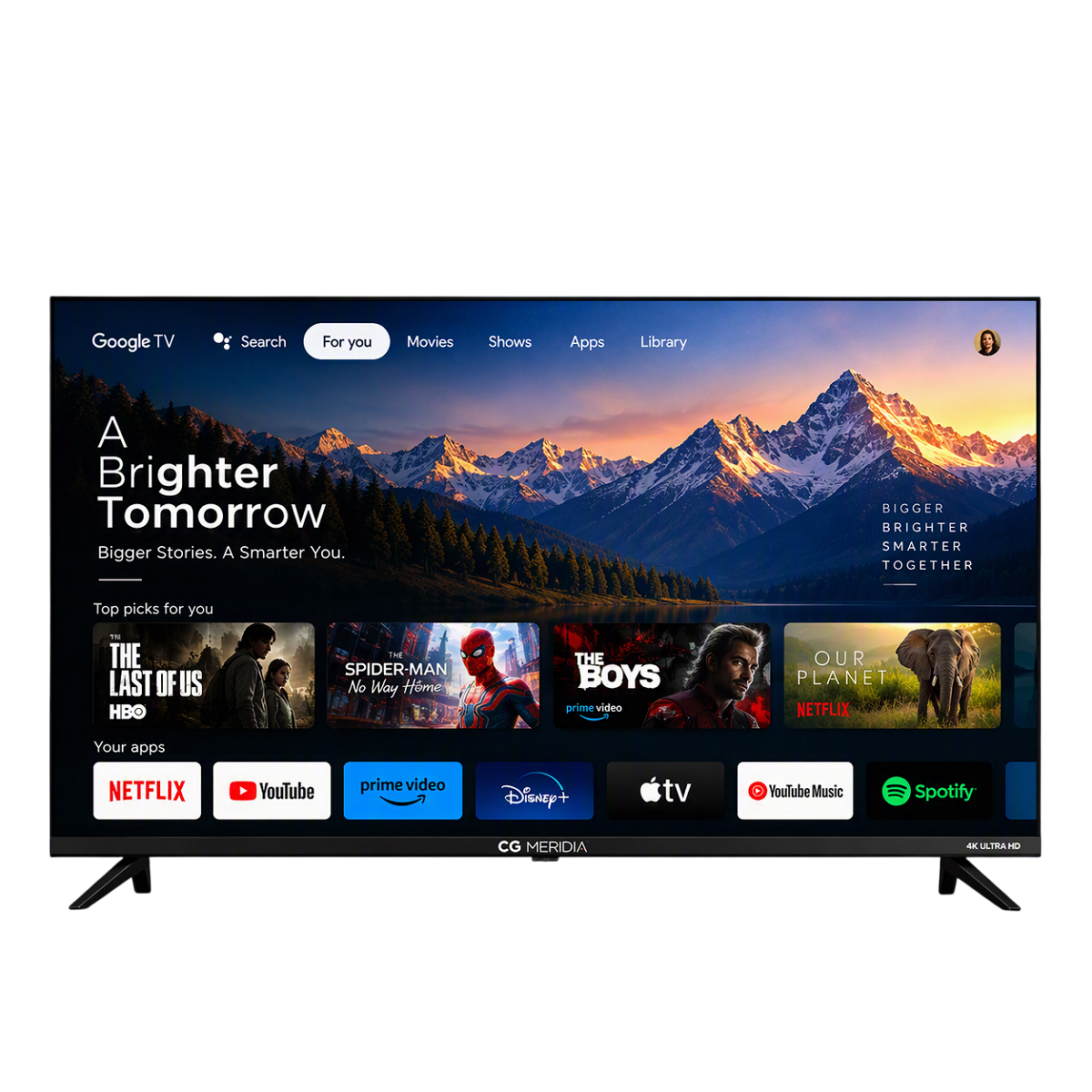 65" 4K Google TV
