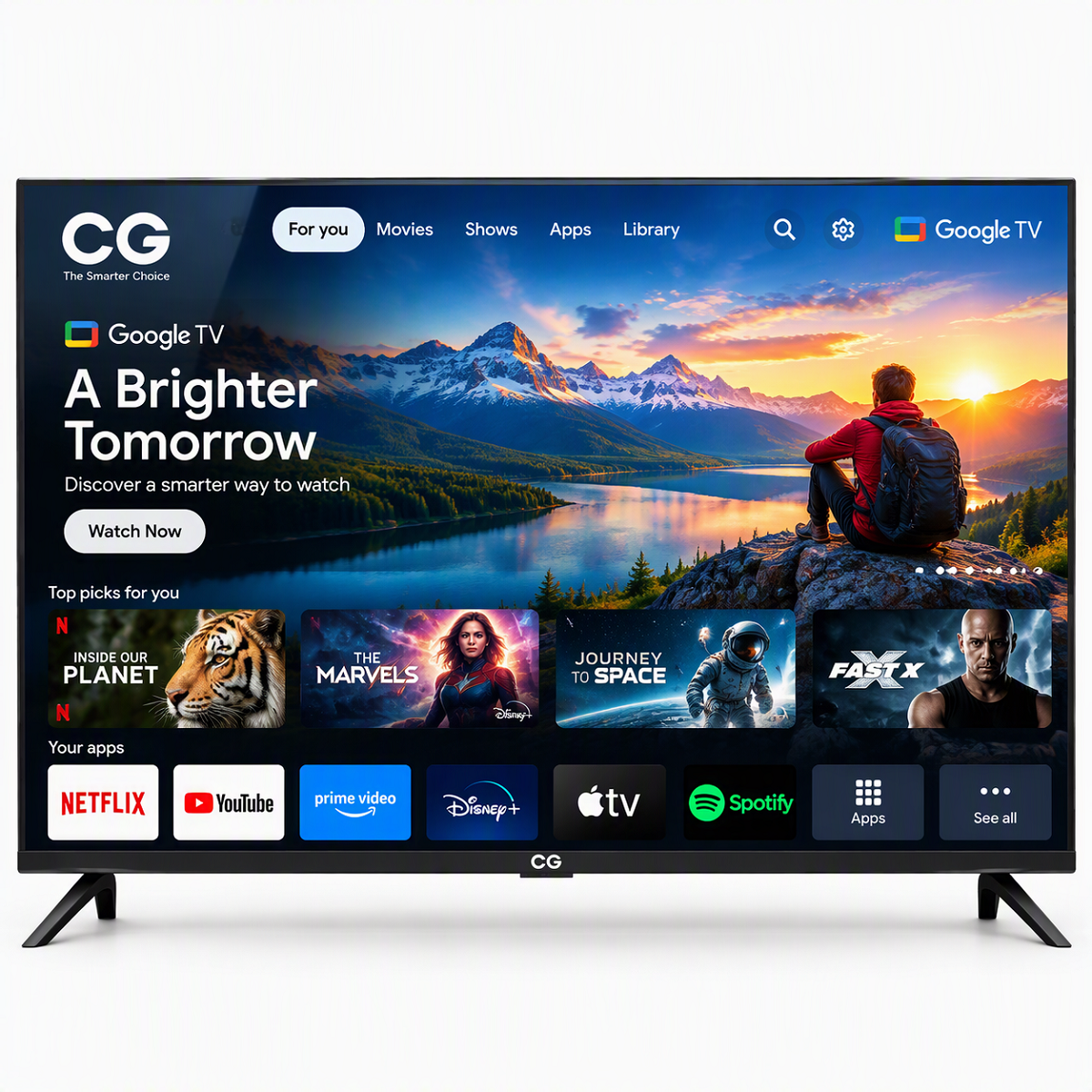 43" HD Google TV