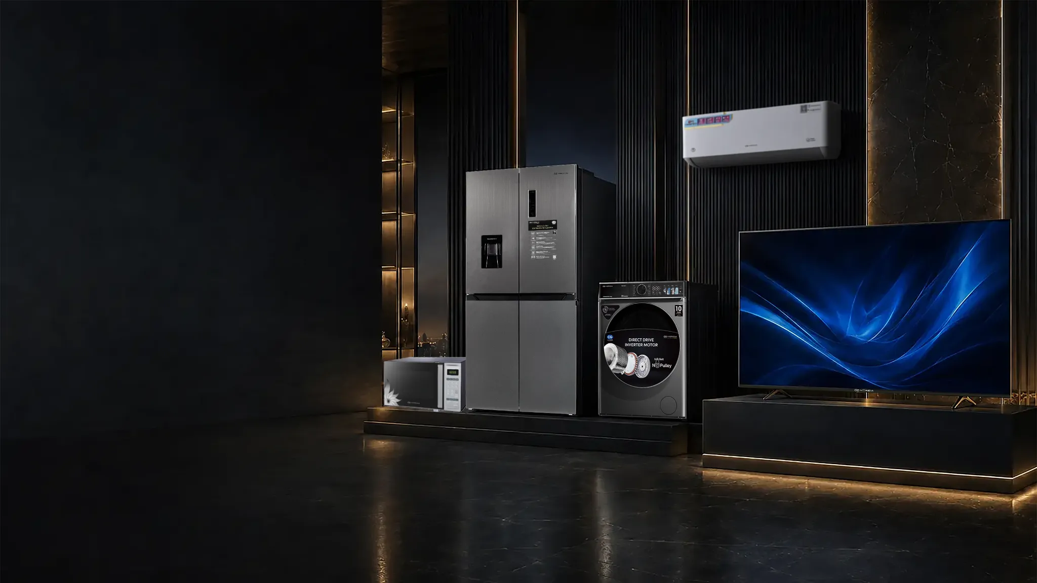 CG Meridia premium appliance collection